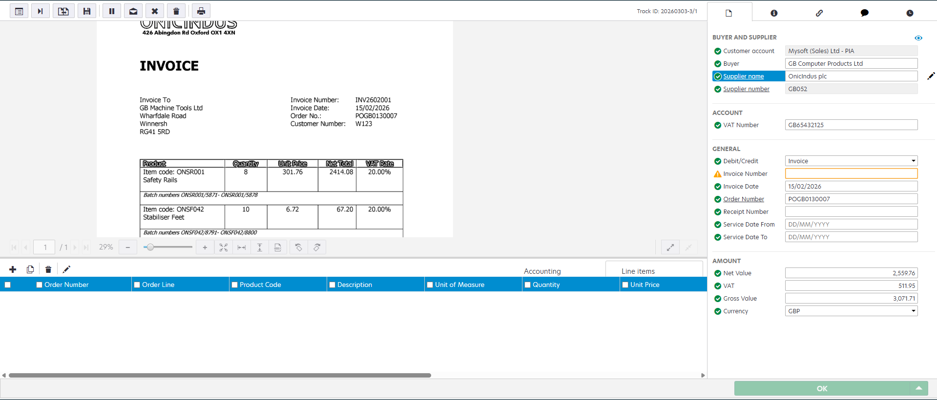 X3CloudDocs AP automation interface